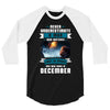 Never Underestimate A Man Who Watches Lost in Space And Was Born in De 3/4 Sleeve Shirt