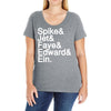 space team Ladies Curvy T-Shirt