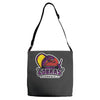purple champs Adjustable Strap Totes