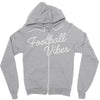 football vibes Zipper Hoodie
