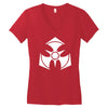 dominator hardcore festival Women's V-Neck T-Shirt
