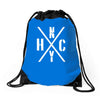 nyhc new york hardcore funny Drawstring Bags
