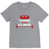Training to beat All Might V-Neck Tee