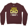 proud dad nurse Crewneck Sweatshirt