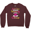 just once i want to be somebody elses fi̇rst choice Crewneck Sweatshirt