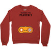 Waiting for Player 3 Gamer Crewneck Sweatshirt