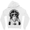 monkey hipster Zipper Hoodie