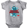 by the power of literature Baby Bodysuit