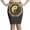 yin yang jingjang shirt china chinesisches denken Pencil Skirts