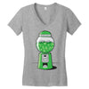 brussels sprout machine Women's V-Neck T-Shirt