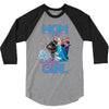 mom of the birthday girl 3/4 Sleeve Shirt