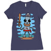 pirate ned Ladies Fitted T-Shirt