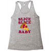 slice slice baby pizza tee Racerback Tank