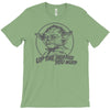 yoda funny slogan retro movie T-Shirt