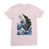 kaiju wave Ladies Fitted T-Shirt