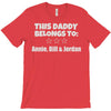 personalised daddy T-Shirt