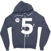Hi 5 Zipper Hoodie