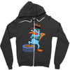 perry agent p Zipper Hoodie