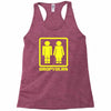 drop yours Racerback Tank