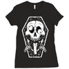 put tongue out Ladies Fitted T-Shirt