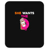 She Wants D - Dunkin Donuts Mousepad