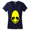 happy Women's V-Neck T-Shirt