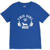 This Girl Loves Her Doxie V-Neck Tee