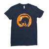 happy halloween Ladies Fitted T-Shirt
