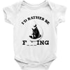 i'd rather be fishing Baby Bodysuit