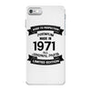 Premium Vintage 1971 iPhone 7 Case