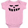 smiling teeth pumpkin face Baby Onesie