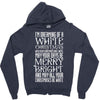 white christmas Zipper Hoodie