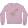 caution octopus&rsquo; may be larger than it appears Crewneck Sweatshirt