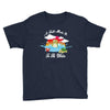 a turtle made it to the water Youth Tee