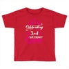 Celebrating With the 3rd Birthday Queen Toddler T-shirt