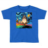 Totoro Van Gogh Parody Toddler T-shirt