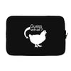 chiken butt Laptop sleeve