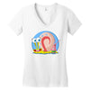 opposite day Women's V-Neck T-Shirt