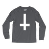 wasted youth inverted cross indie geek swag funny Long Sleeve Shirts