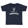 buck merry christmas Toddler T-shirt