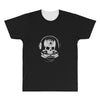 astronaut skull All Over Men's T-shirt