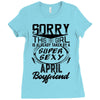 This Girl Is Taken By A Super Sexy April Boyfriend Ladies Fitted T-Shirt