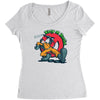 keep on bustin Women's Triblend Scoop T-shirt