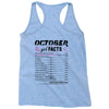 October Girl Facts Scorpio Racerback Tank