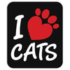 I Love Cats Mousepad