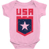 land of the free Baby Bodysuit