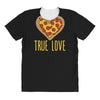 true love heart All Over Women's T-shirt