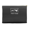 fast food funny Accessory Pouches