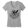 surf and shine Women's V-Neck T-Shirt