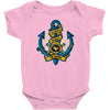 king of pirates anchor Baby Onesie